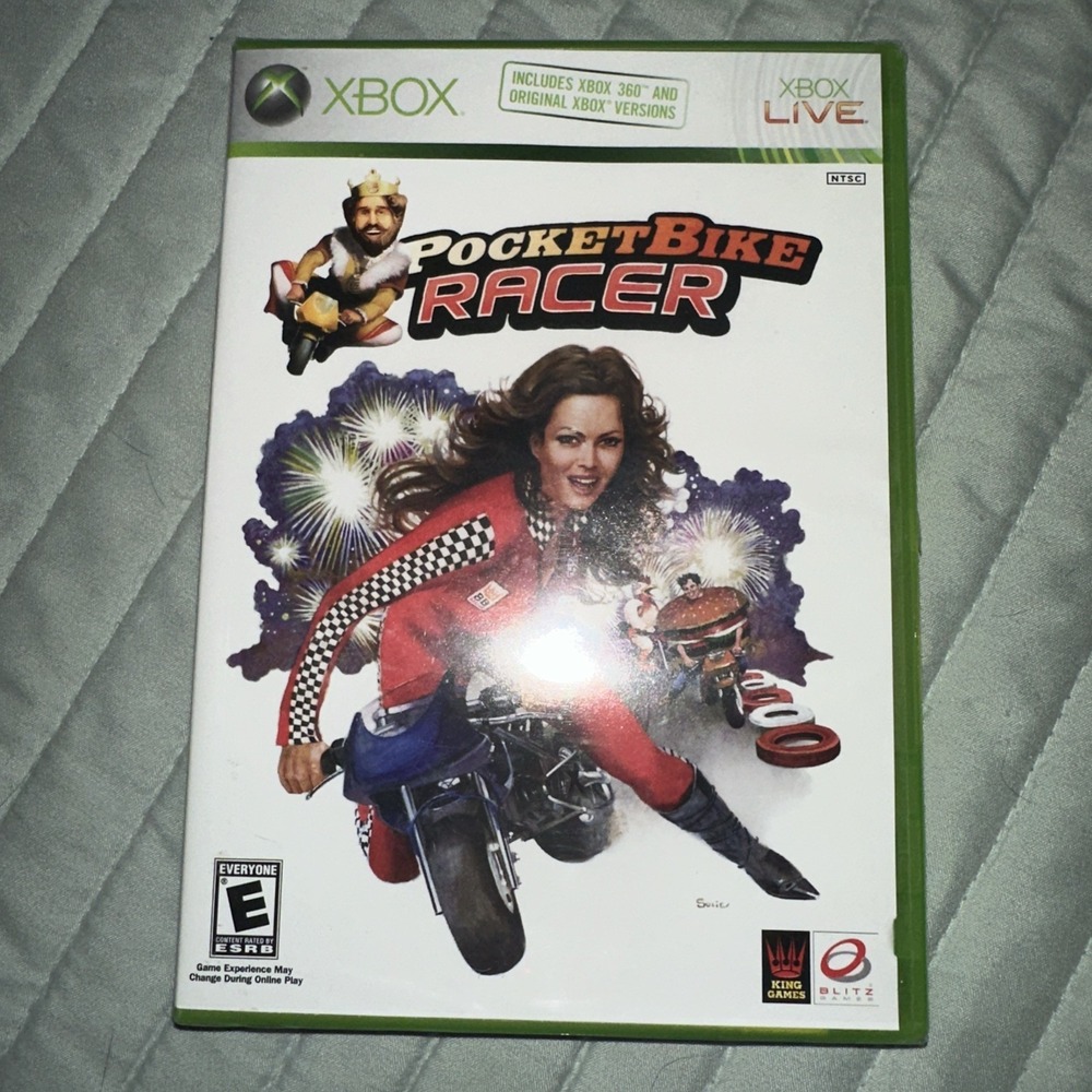 Pocketbike Racer (Microsoft Xbox‎ 360, 2006) Burger King Promo Game New Sealed